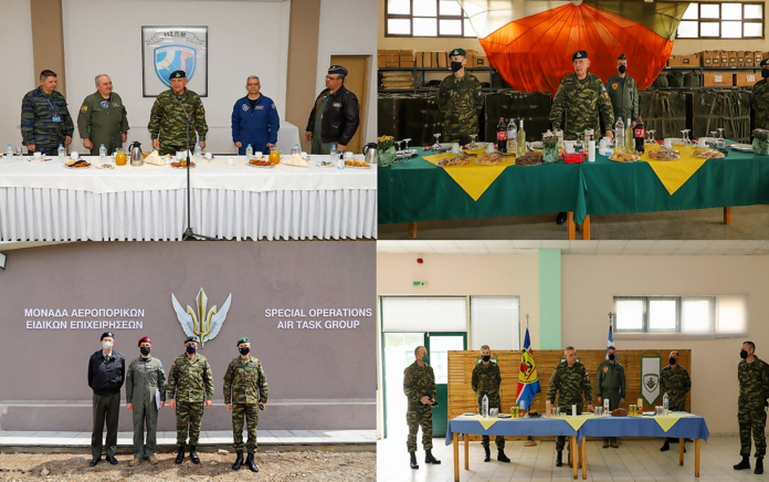 Επίσκεψη Αρχηγού ΓΕΕΘΑ σε Μονάδες των Ενόπλων Δυνάμεων στην Αττική